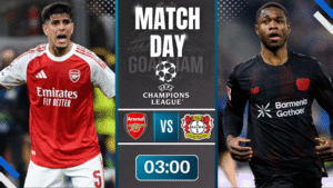 ดูบอลออนไลน์ ยูฟ่า แชมเปี้ยนส์ ลีก ถ่ายทอดสด อาร์เซนอล พบ ไบเออร์ เลเวอร์คูเซ่น 17/3/69