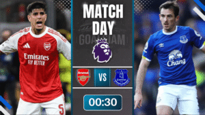 ดูบอลออนไลน์ พรีเมียร์ลีก อังกฤษ ถ่ายทอดสด อาร์เซนอล พบ เอฟเวอร์ตัน 14/3/69