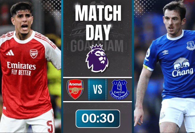 ดูบอลออนไลน์ พรีเมียร์ลีก อังกฤษ ถ่ายทอดสด อาร์เซนอล พบ เอฟเวอร์ตัน 14/3/69