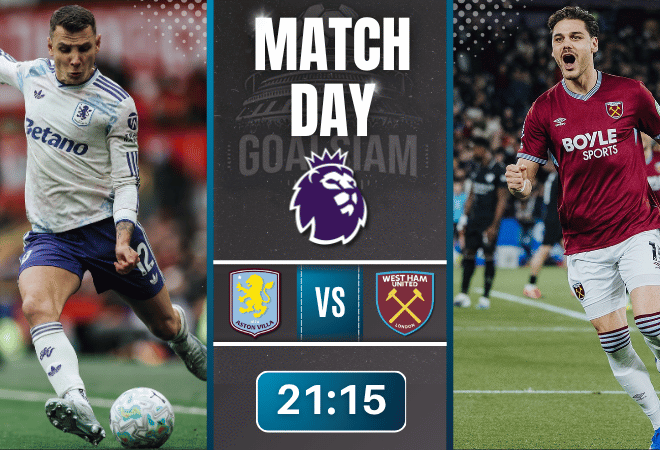 ดูบอลออนไลน์ พรีเมียร์ลีก อังกฤษ ถ่ายทอดสด แอสตัน วิลล่า พบ เวสต์แฮม 22/3/69