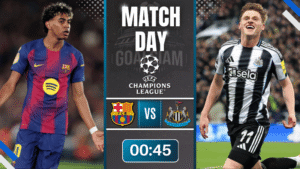 ดูบอลออนไลน์ ยูฟ่า แชมเปี้ยนส์ ลีก ถ่ายทอดสด บาร์เซโลน่า พบ นิวคาสเซิ่ล 18/3/69