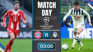 ดูบอลออนไลน์ ยูฟ่า แชมเปี้ยนส์ ลีก ถ่ายทอดสด บาเยิร์น มิวนิค พบ อตาลันต้า 18/3/69