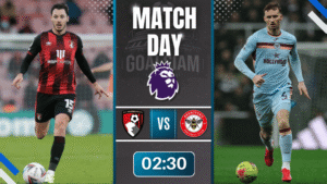 ดูบอลออนไลน์ พรีเมียร์ลีก อังกฤษ ถ่ายทอดสด บอร์นมัธ พบกับ เบรนท์ฟอร์ด 3/3/69