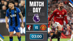 ดูบอลออนไลน์ พรีเมียร์ลีก อังกฤษ ถ่ายทอดสด บอร์นมัธ พบ แมนยูไนเต็ด 20/3/69