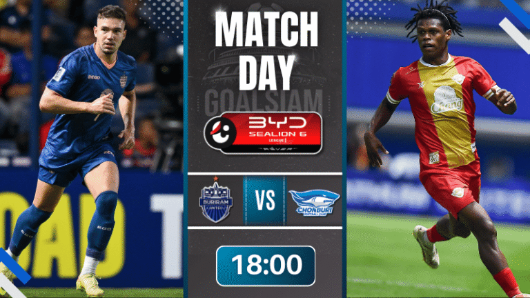 ดูบอลออนไลน์ BYD SEALION 6 ลีกหนึ่ง ถ่ายทอดสด บุรีรัมย์ ยูไนเต็ด พบ ชลบุรี เอฟซี 14/3/69