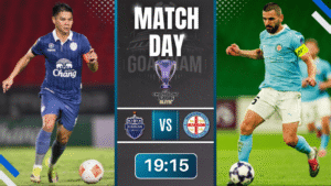 ดูบอลออนไลน์ เอเอฟซี แชมเปี้ยนส์ ลีก อีลิท ถ่ายทอดสด บุรีรัมย์ ยูไนเต็ด พบกับ เมลเบิร์น ซิตี้ 10/3/69