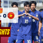 ไฮไลท์บอลวันนี้ ฟุตบอลสี่เส้า CFA Team China ทีมชาติไทย ยู-23 พบ เวียดนาม ยู-23 28/3/69