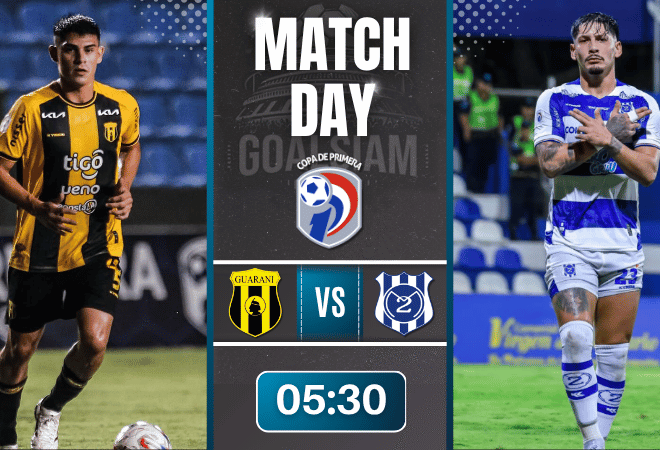 ดูบอลออนไลน์ ปารากวัย ปรีเมร่า ดิบิซิออน ถ่ายทอดสด คลับ กัวรานี่ พบ 2 เด มาโย 25/3/69