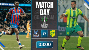 ดูบอลออนไลน์ ยูโรปา คอนเฟอเรนซ์ ลีก ถ่ายทอดสด คริสตัล พาเลซ พบ เออีเค ลาร์นาก้า 12/3/69