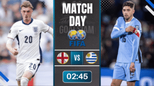 ดูบอลออนไลน์ กระชับมิตรทีมชาติ ถ่ายทอดสด อังกฤษ พบ อุรุกวัย 27/3/69