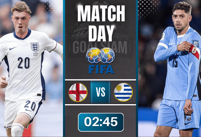 ดูบอลออนไลน์ กระชับมิตรทีมชาติ ถ่ายทอดสด อังกฤษ พบ อุรุกวัย 27/3/69