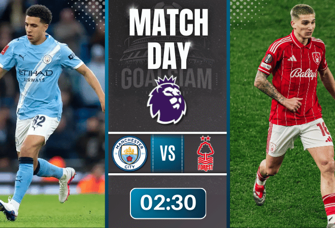 ดูบอลออนไลน์ พรีเมียร์ลีก อังกฤษ ถ่ายทอดสด แมนซิตี้ พบกับ น็อตติ้งแฮม ฟอเรสต์ 4/3/69