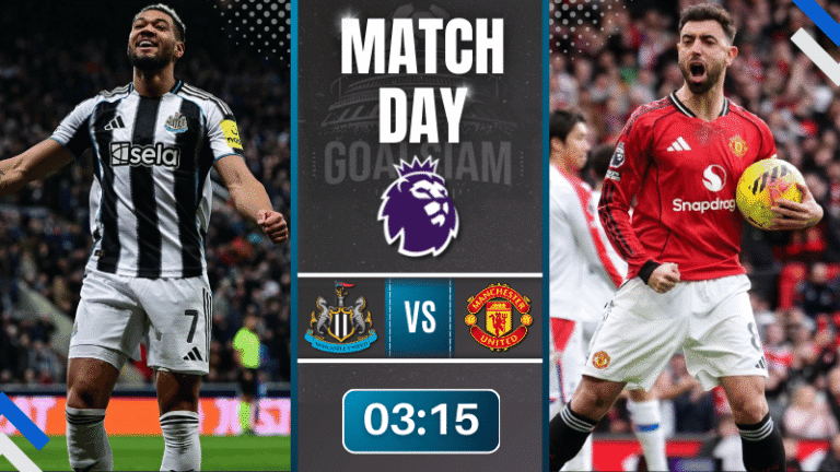 ดูบอลออนไลน์ พรีเมียร์ลีก อังกฤษ ถ่ายทอดสด นิวคาสเซิ่ล พบกับ แมนยูไนเต็ด 4/3/69