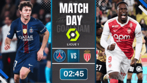 ดูบอลออนไลน์ ลีกเอิง ฝรั่งเศส ถ่ายทอดสด เปแอสเช พบกับ โมนาโก 6/3/69