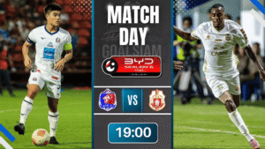 ดูบอลออนไลน์ BYD SEALION 6 ลีกหนึ่ง ถ่ายทอดสด การท่าเรือ เอฟซี พบกับ ลำพูน วอริเออร์ 6/3/69