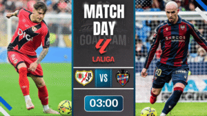 ดูบอลออนไลน์ ลาลีกา สเปน ถ่ายทอดสด ราโย บาเยกาโน่ พบ เลบันเต้ 16/3/69