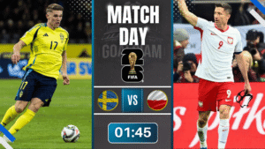 ดูบอลออนไลน์ ฟุตบอลโลก รอบคัดเลือก โซนยุโรป ถ่ายทอดสด สวีเดน พบ โปแลนด์ 31/3/69