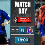 ดูบอลออนไลน์ BYD SEALION 6 ลีกหนึ่ง ถ่ายทอดสด ทรู แบงค็อก ยูไนเต็ด พบ การท่าเรือ เอฟซี 15/3/69