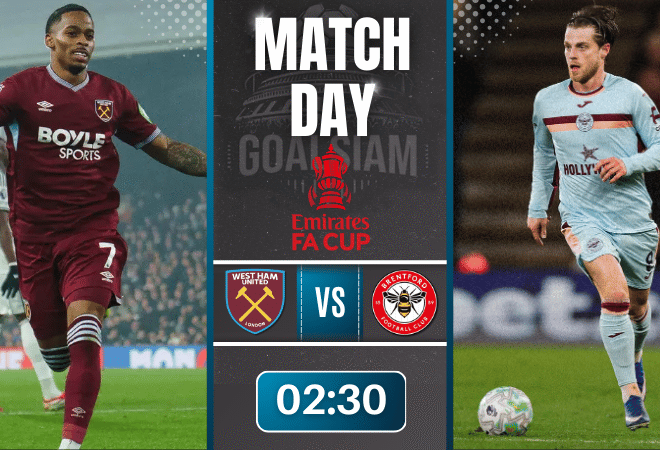 ดูบอลออนไลน์ เอฟเอ คัพ อังกฤษ ถ่ายทอดสด เวสต์แฮม พบกับ เบรนท์ฟอร์ด 9/3/69