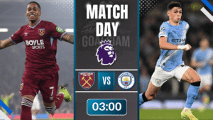 ดูบอลออนไลน์ พรีเมียร์ลีก อังกฤษ ถ่ายทอดสด เวสต์แฮม พบ แมนซิตี้ 14/3/69