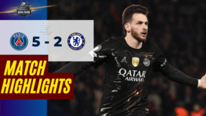 ไฮไลท์บอลวันนี้ ยูฟ่า แชมเปี้ยนส์ ลีก 2025/26 เปแอสเช พบกับ เชลซี 11/3/69