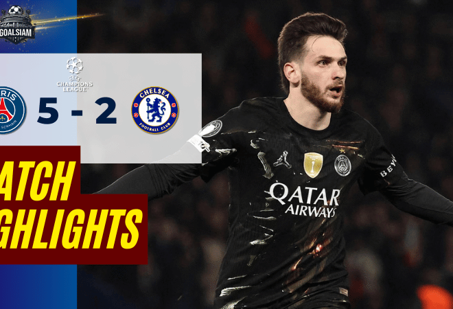 ไฮไลท์บอลวันนี้ ยูฟ่า แชมเปี้ยนส์ ลีก 2025/26 เปแอสเช พบกับ เชลซี 11/3/69