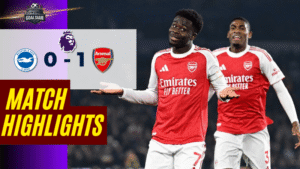 ไฮไลท์บอลวันนี้ พรีเมียร์ลีก อังกฤษ 2025/26 ไบรท์ตัน พบกับ อาร์เซนอล 4/3/69