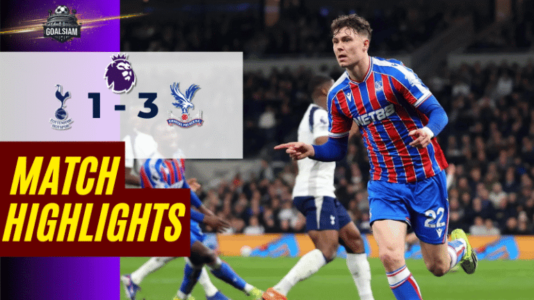 ไฮไลท์บอลวันนี้ พรีเมียร์ลีก อังกฤษ เดือดไม่พัก สเปอร์สพังเพราะใบแดง ซาร์กดโทษ ลาร์เซ่นปิดบัญชี พาเลซบุกอัด 3-1 งานนี้มีหนาวยาว