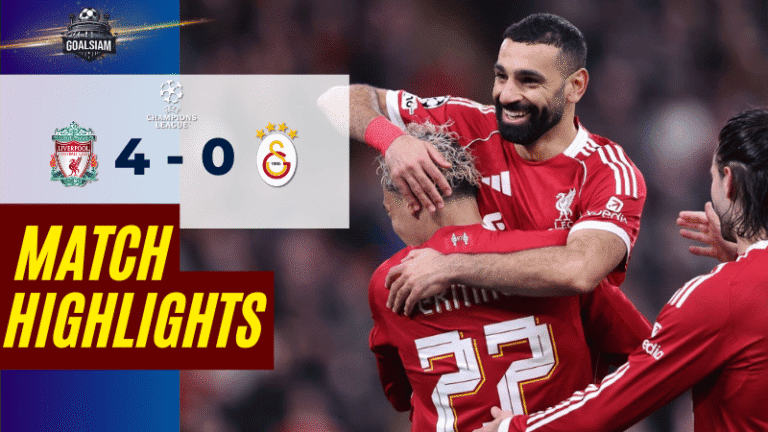 ไฮไลท์บอลวันนี้ ยูฟ่า แชมเปี้ยนส์ ลีก 2025/26 ลิเวอร์พูล พบ กาลาตาซาราย 18/3/69