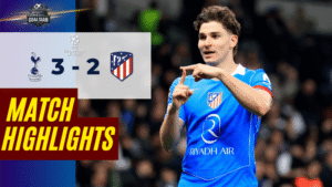 ไฮไลท์บอลวันนี้ ยูฟ่า แชมเปี้ยนส์ ลีก 2025/26 สเปอร์ส พบ แอตเลติโก้ มาดริด 18/3/69