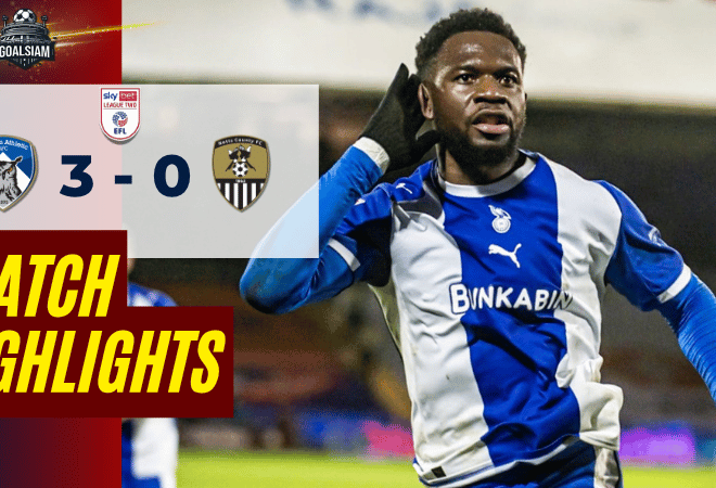 ไฮไลท์บอลวันนี้ ลีก ทู อังกฤษ 2025/26 โอลด์แฮม พบ น็อตต์ส เคาน์ตี้ 24/3/69