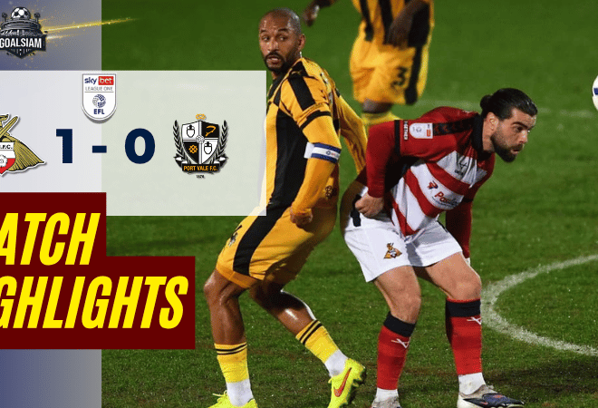 ไฮไลท์บอลวันนี้ ลีก วัน อังกฤษ 2025/26 ดอนคาสเตอร์ โรเวอร์ส พบ พอร์ท เวล 24/3/69