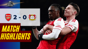 ไฮไลท์บอลวันนี้ ยูฟ่า แชมเปี้ยนส์ ลีก 2025/26 อาร์เซนอล พบ ไบเออร์ เลเวอร์คูเซ่น 17/3/69