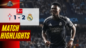 ไฮไลท์บอลวันนี้ ลาลีกา สเปน 2025/26 เซลต้า บีโก้ พบกับ เรอัล มาดริด 6/3/69