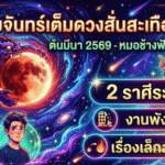 ราหูอมจันทร์เต็มดวงสั่นสะเทือนดวงต้นมีนา 2569 – หมอช้างฟันธง 2 ราศีระวังงานพัง-เรื่องเล็กลามใหญ่ | ดูดวงวันนี้ GOALSIAM