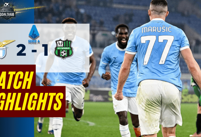 ไฮไลท์บอลวันนี้ กัลโช่ เซเรีย อา 2025/26 ลาซิโอ พบกับ ซาสซูโอโล่ 9/3/69