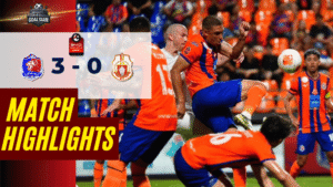 ไฮไลท์บอลวันนี้ BYD SEALION 6 ลีกหนึ่ง 2025/26 การท่าเรือ เอฟซี พบกับ ลำพูน วอริเออร์ 6/3/69