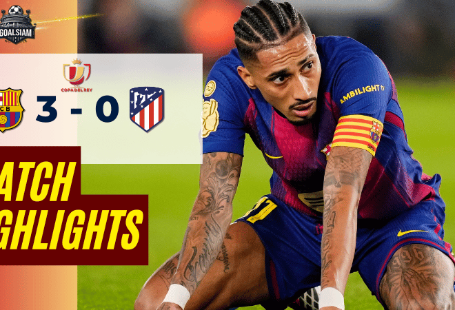 ไฮไลท์บอลวันนี้ โกปา เดล เรย์ 2025/26 บาร์เซโลน่า พบกับ แอตเลติโก้ มาดริด 3/3/69