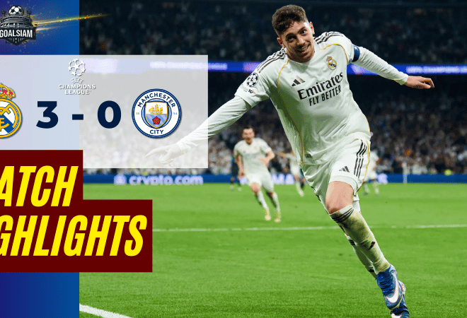 ไฮไลท์บอลวันนี้ ยูฟ่า แชมเปี้ยนส์ ลีก 2025/26 เรอัล มาดริด พบกับ แมนซิตี้ 11/3/69