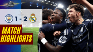 ไฮไลท์บอลวันนี้ ยูฟ่า แชมเปี้ยนส์ ลีก 2025/26 แมนซิตี้ พบ เรอัล มาดริด 17/3/69