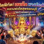GOALSIAM เปิดพิกัด เลขเด็ด หลวงพ่อโตสุพรรณบุรี 5 ตัวเด่นจากหางประทัด งานปิดทองวัดดัง คนแห่ส่องจนลอตเตอรี่เกลี้ยงแผง