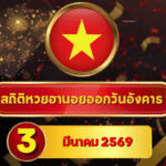 สถิติหวยฮานอย 3 มีนาคม 2569 วิเคราะห์จากสถิติย้อนหลังกว่า 400 งวด ครบทั้งฮานอยเฉพาะกิจ ฮานอยพิเศษ ฮานอยปกติ ฮานอย VIP