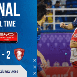 ผลบอลสด ไทยลีก 1 อยุธยา ยูไนเต็ด โดนพลังกาญจน์ตบ 0-2 คาบ้าน เกมนี้ไม่ใช่แค่แพ้ แต่แพ้แบบโดนสอนบอลเป็นช่วงๆ