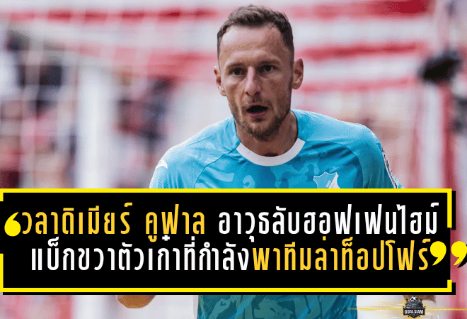วลาดิเมียร์ คูฟาล อาวุธลับฮอฟเฟนไฮม์! แบ็กขวาตัวเก๋าที่กำลังพาทีมล่าท็อปโฟร์