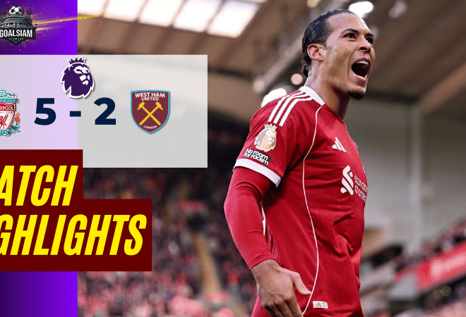 ไฮไลท์บอลวันนี้ พรีเมียร์ลีก อังกฤษ 2025/26 ลิเวอร์พูล พบกับ เวสต์แฮม 28/2/69