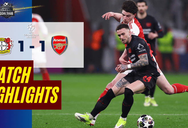 ไฮไลท์บอลวันนี้ ยูฟ่า แชมเปี้ยนส์ ลีก 2025/26 ไบเออร์ เลเวอร์คูเซ่น พบกับ อาร์เซนอล 11/3/69