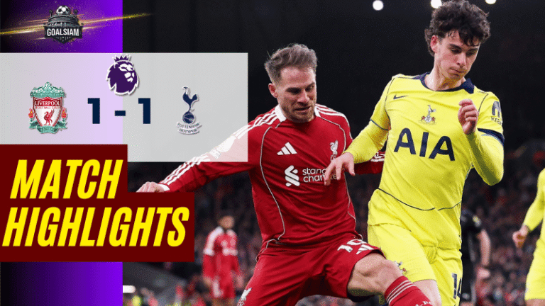 ไฮไลท์บอลวันนี้ พรีเมียร์ลีก อังกฤษ 2025/26 ลิเวอร์พูล พบ สเปอร์ส 15/3/69