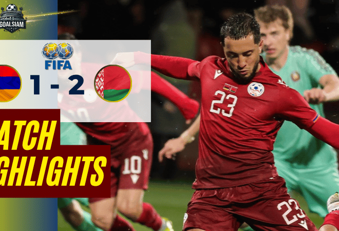 ไฮไลท์บอลวันนี้ กระชับมิตรทีมชาติ อาร์เมเนีย พบ เบลารุส 29/3/69