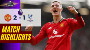 ไฮไลท์บอลวันนี้ พรีเมียร์ลีก อังกฤษ 2025/26 แมนยูไนเต็ด พบกับ คริสตัล พาเลซ 1/3/69