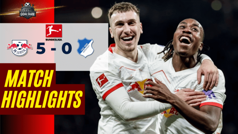 ไฮไลท์บอลวันนี้ บุนเดสลีกา 2025/26 แอร์เบ ไลป์ซิก พบ ฮอฟเฟ่นไฮม์ 20/3/69